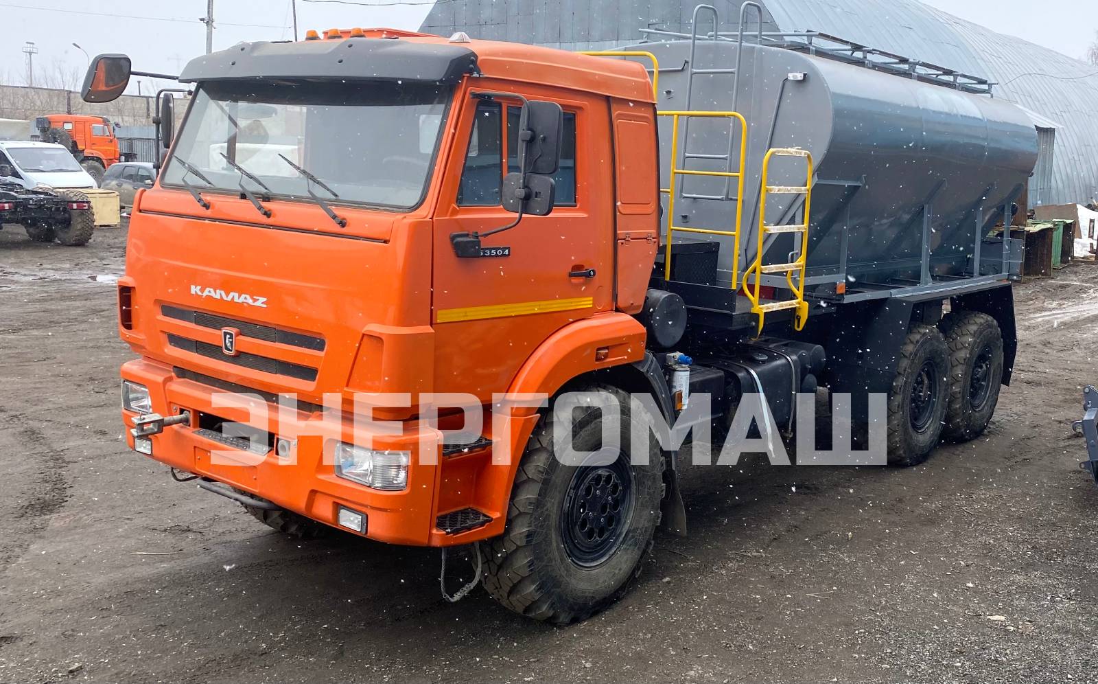 Установка смесительная УС-6/30 на шасси КАМАЗ