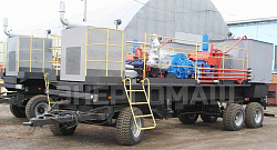 Агрегат цементировочный ЦА-320 на прицепе