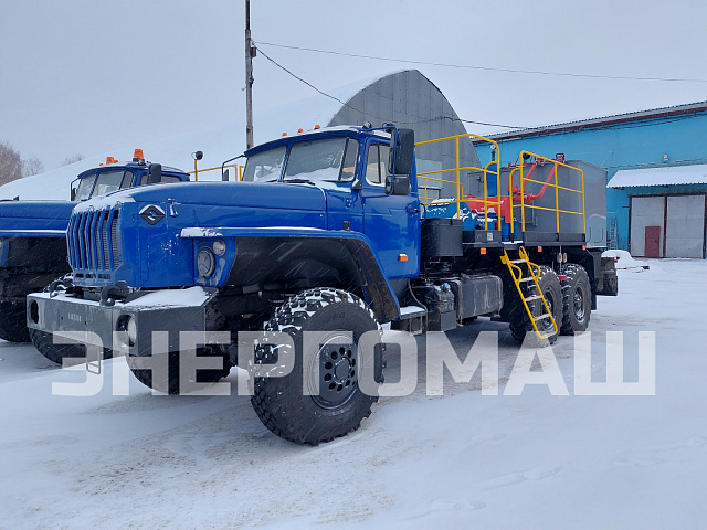 Агрегат цементировочный ЦА-320 с насосом 9Т на шасси УРАЛ в количестве 1 единицы отгружен заказчику.