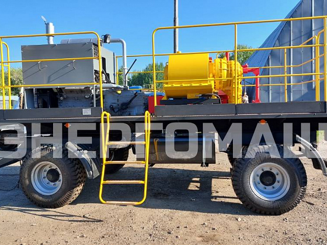 Агрегат кислотной обработки скважин АК32х50 с насосом СИН-32 на 2-осном прицепе, без емкости, отгружен в г. Уфа