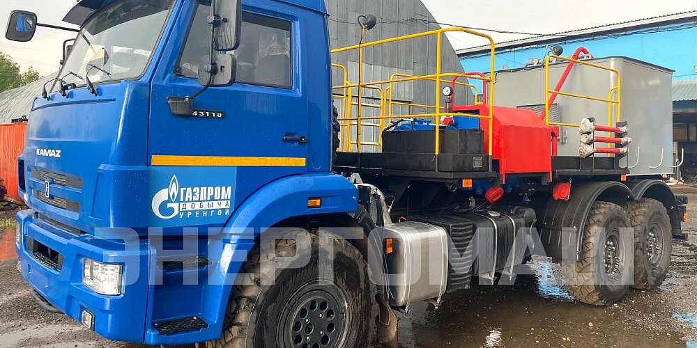 Агрегат цементировочный ЦА-320 с насосом СИН-64 отгружен   в   компанию "Газпром добыча Уренгой